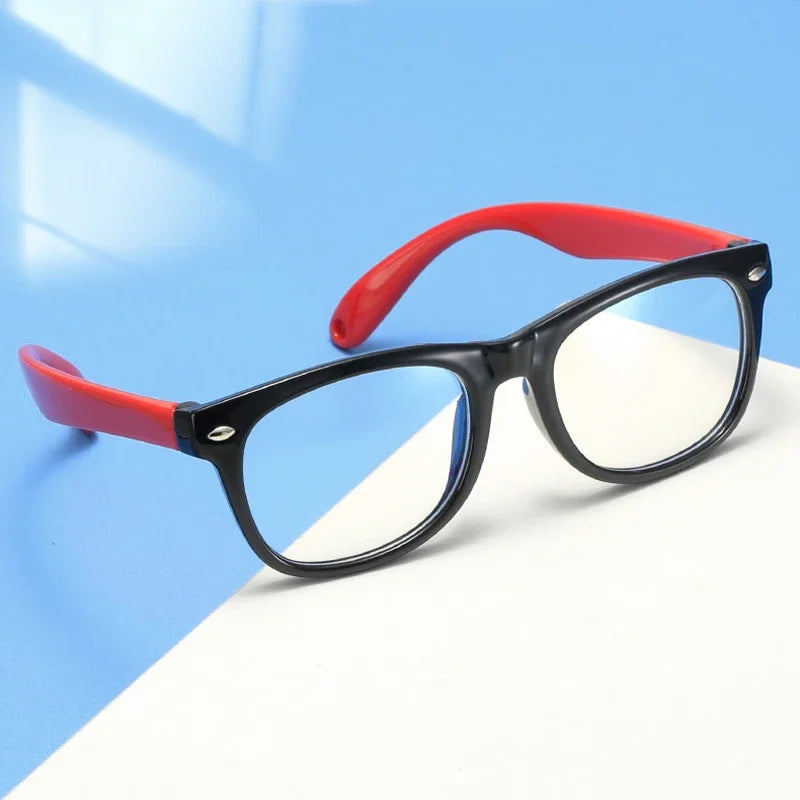 Lunettes Colorées pour Enfants - Protection Contre la Lumière Bleue