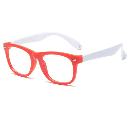 Lunettes Colorées pour Enfants - Protection Contre la Lumière Bleue